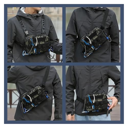 Sac de poitrine tactique VELORE pour cyclisme et randonnée active - 3