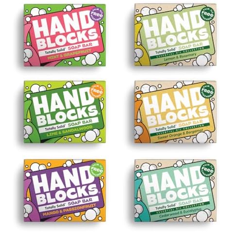 Hand Blocks Mixed Pack of Natural Soap Bars Cover