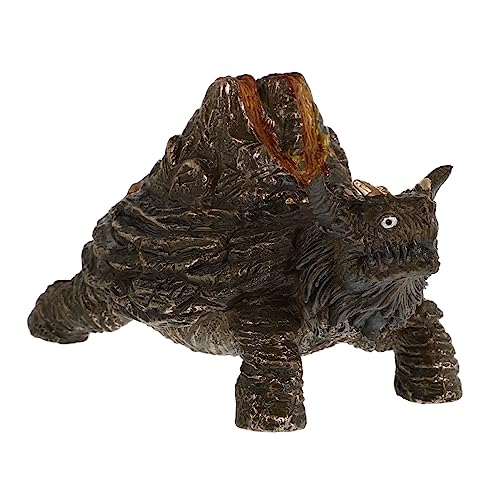 Abaodam Juguetes de míticas Brain Toys Miniatura Animales de Juguete búfalos Figurilla figuritas Adorno Juguete para Exquisito Juguete Xuan wu el plastico Brown
