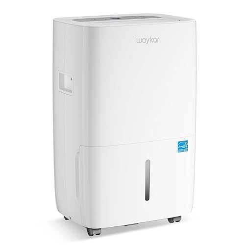 Waykar 80 Pints 2025 Energy Star Dehumidifier for Spaces up