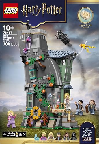 Image of LEGO Harry Potter Luna Lovegood's House - Building Toy for Girls, Boys and Fans Ages 10+ - 76467