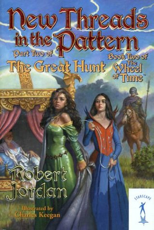 Book cover for The Great Hunt, Part Two: New Threads in the Pattern