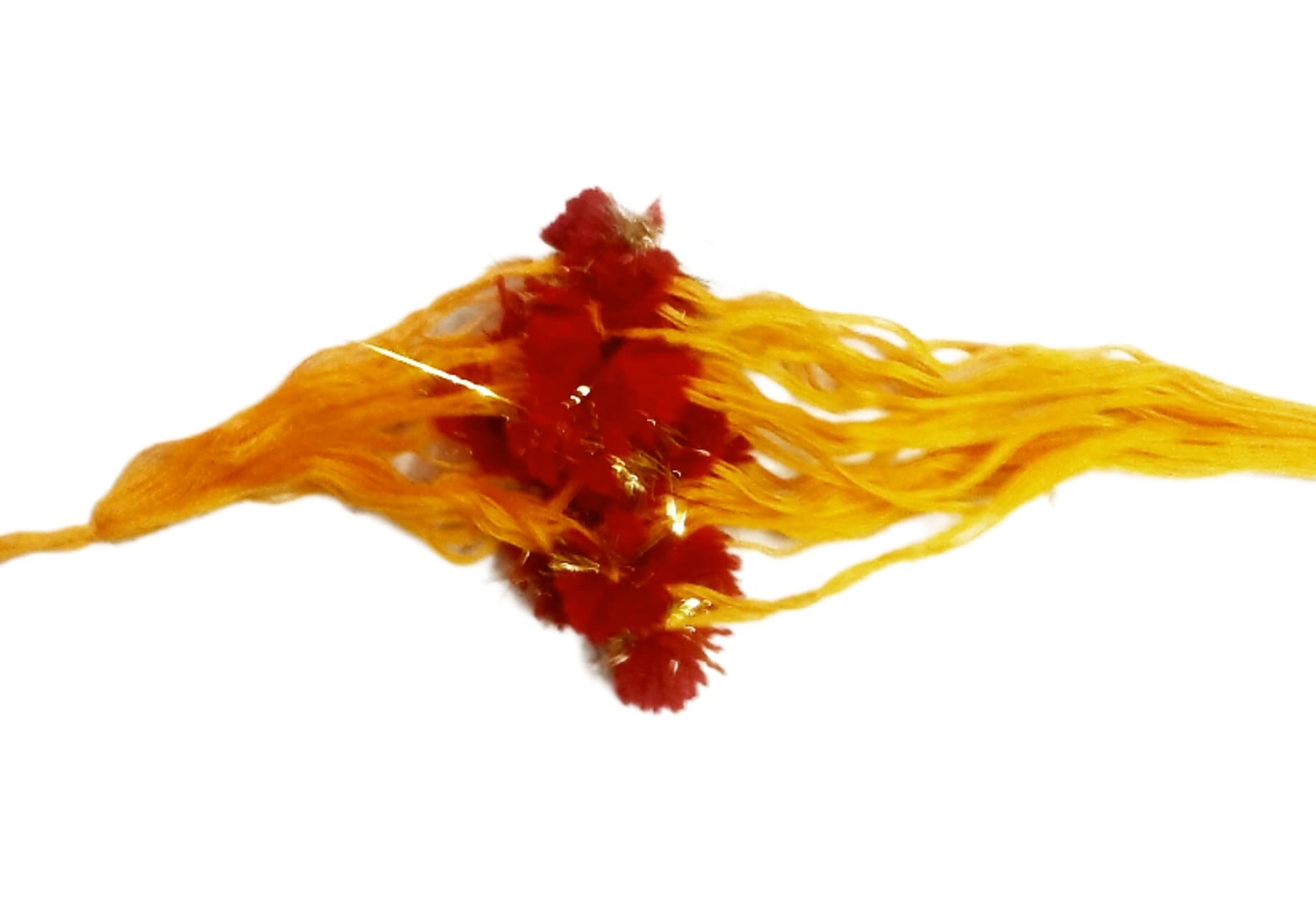 Blossom, Ram Rakhi Flower Rakhi Pooja Rakhi Thread Rakhi, Feather Soft Rakhi Sharvan God Rakhi for Rakshabandhan Pack of-20-image-23