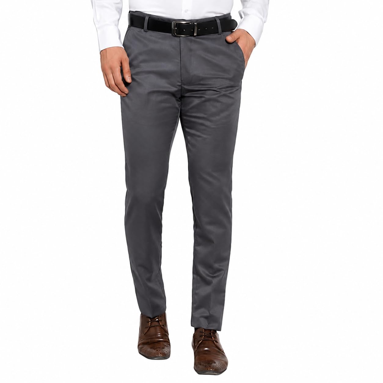 SUCHEH Mens Classic Polycotton Formal Trouser for Men Business Office Wear Pants,-picture-56