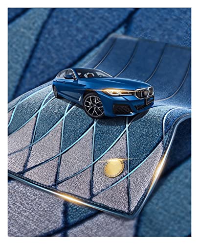 Tapis de voiture bleu pour CRV 2017-2021 - 2