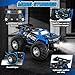 Barlisam Remote Control Car, All-terrain Remote Control Truck for Boys 8-12, Headlight, Dual Motors, 1:20, 10KM/H, 2.4GHZ, Speed-friendly, Sturdy, Rechargeable RC Cars for Christmas, Beginner, Kids 6+