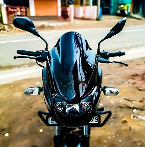 Image of PA DB Visor Compatible for Pulsar 150 /180 (Black)
