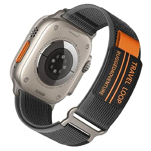 Image of Printme Designer Sports Trail Loop Band Compatible with Apple Watch 49 mm, 45 mm, 44 mm, 42 mm, Adjustable Strap Compatible for iWatch Series Ultra, SE, SE 2, Series 3,4,5,6,7,8