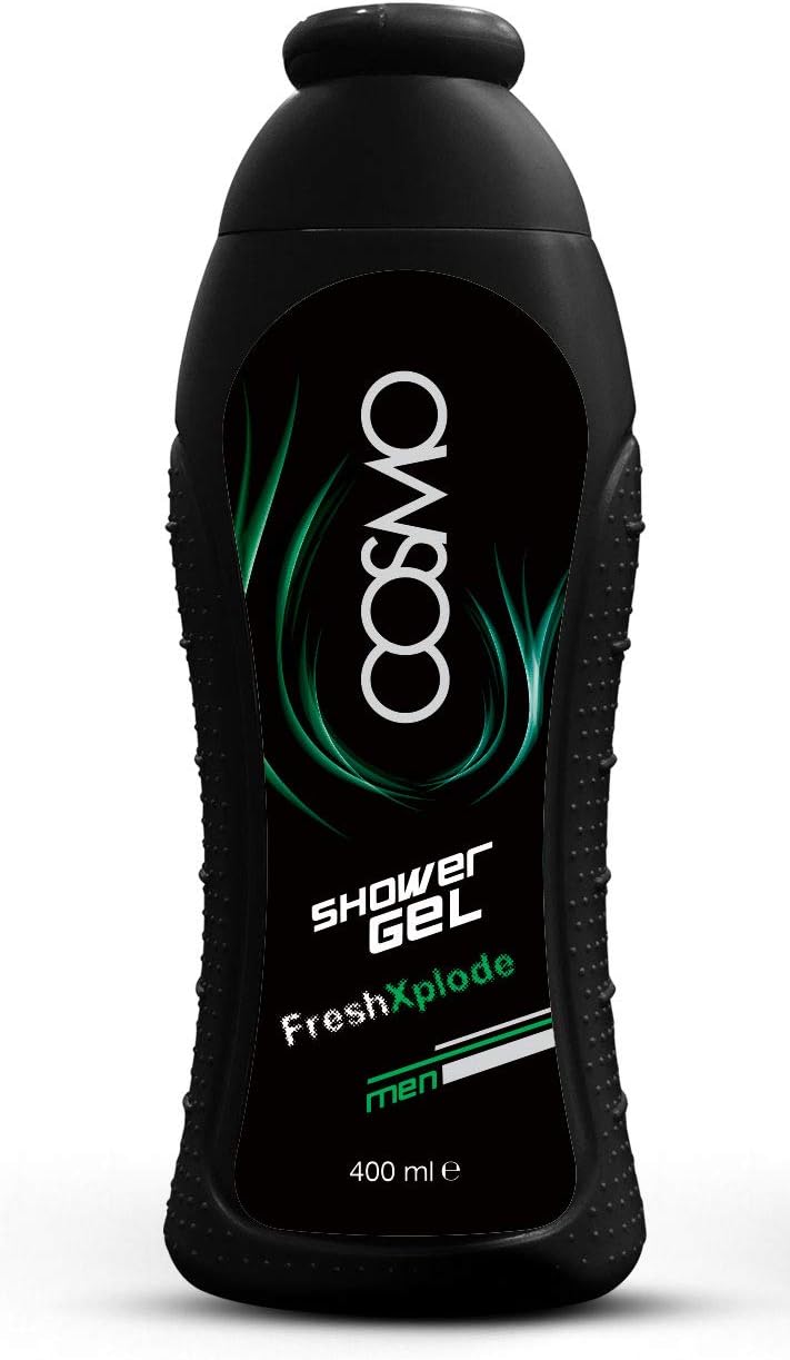 Cosmo Fresh Xplode Shower Gel For Men 400ml, Skin Soft, Comfortable, Refreshes, Body Care, Skincare, Green