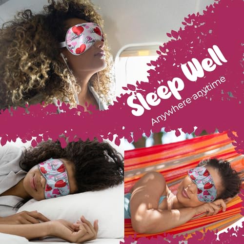 Image of Luxury Elastic Band Sleep Mask - Soft, Lightweight & Ultra Comfort-Perfect for Light Blocking Wake up Radiant (Silver, Adjustable Strap)