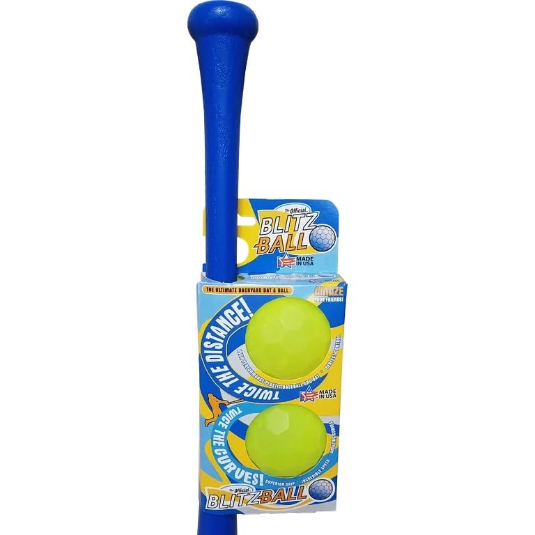 Blitzball Plastic Bat And Ball Combo Set