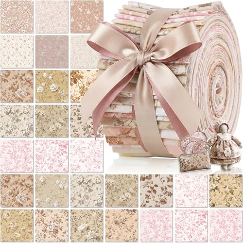 Bandes de quilting florales prédécoupées pour patchwork sans effort