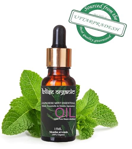 Aceite esencial de menta japonesa Blise organic 15ML puro miniatura 2