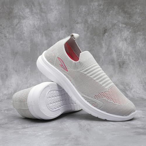 Image of ASIAN Melody-52 Women & Girls Walking Shoes | Soft Sock-Like Fit, Breathable Woven Mesh, Lightweight Cushioned Sole, Flexible Slip-On Ideal, Travel