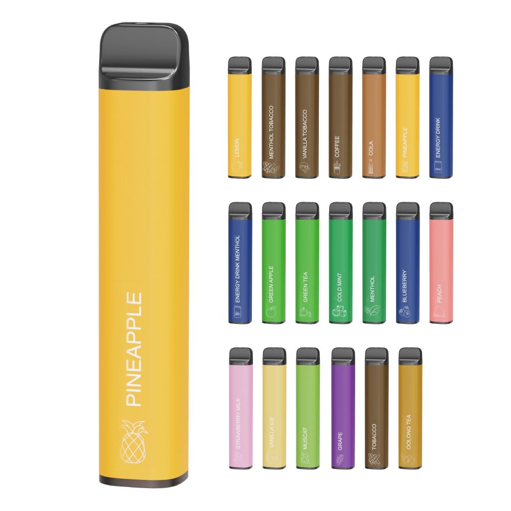 グラデーションvape ニコチンタールフリー かいり様1番 と2番 Amazon | 電子タバコ 使い捨て VAPE 2500回吸引可能 D27 デジモク