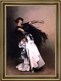 Art Oyster John Singer Sargent Spanish Dancer - 18.5' x 27.5' Framed Premium Canvas Print