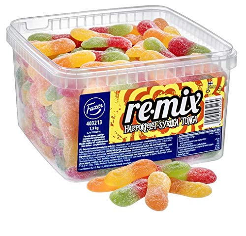 Fazer Remix Happokielet Gummy 1 Box 1.9kg miniatura 1
