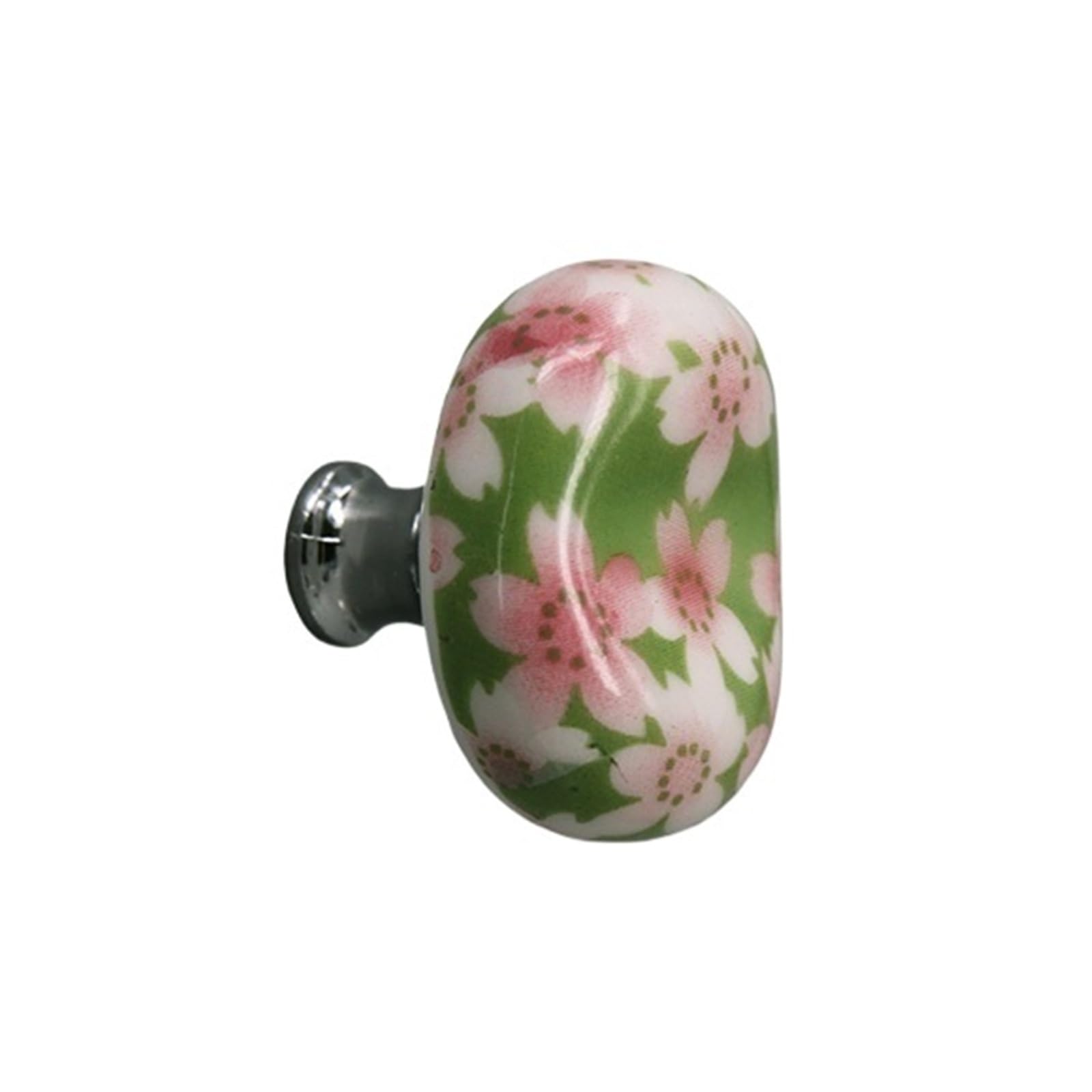 PADGCNOR Single Hole Handles Ceramic Drawer Knobs, Colorful Porcelain Cabinet for Home Decor, Dresser for Room, Cupboard(Color 22)