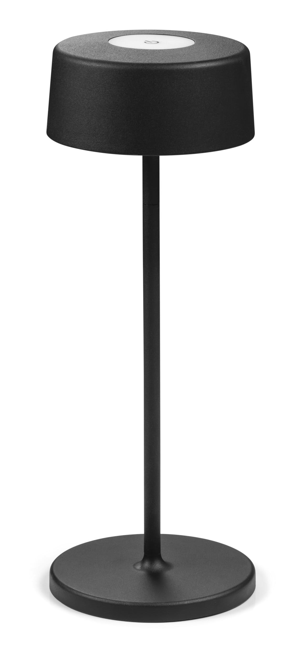 Tescoma 906944 Lampada da Tavolo LED senza fili, 3 Temperature luce, nera