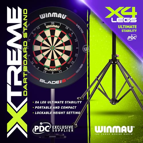 Support cible fléchettes WINMAU Xtreme 2.0 évite de percer vos murs - 4