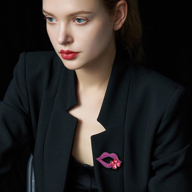 Image of Brooches And Pins For Women Fashion Elegant Flower Broches Lady Costume Jewelry Brooch Pins