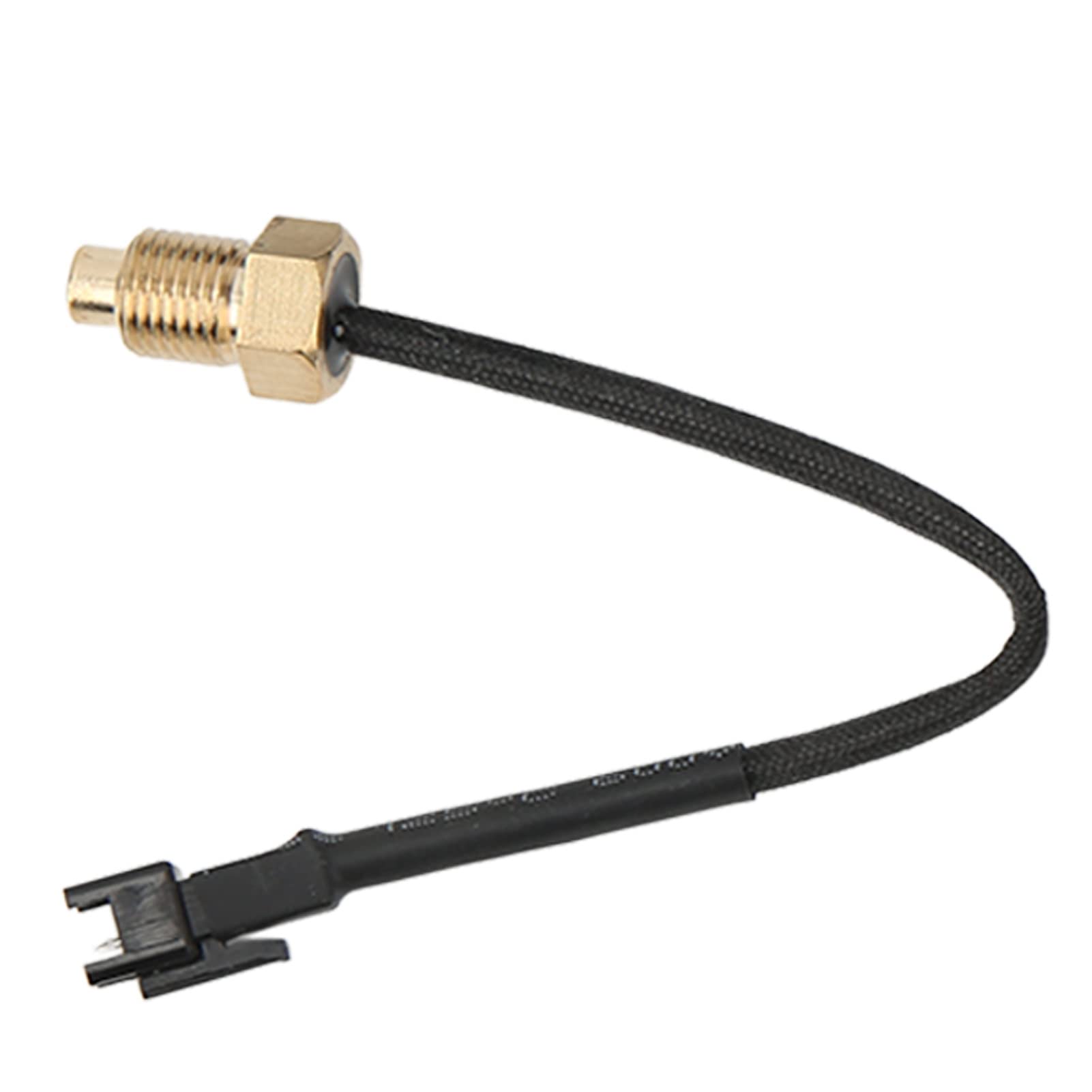 Compteur de Température D'eau pour Moto, Jauge de Température Numérique LED 2 Pouces 52 Mm, Conception Fine Universelle pour la Plupart des Motos 12 V avec écran LCD, Matériau