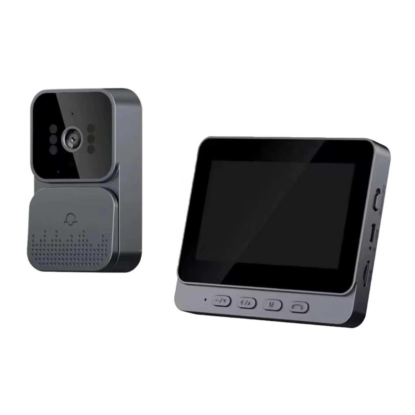 Sonnette vidéo interphone vision nocturne HD : sécurisez votre entrée sans ouvrir