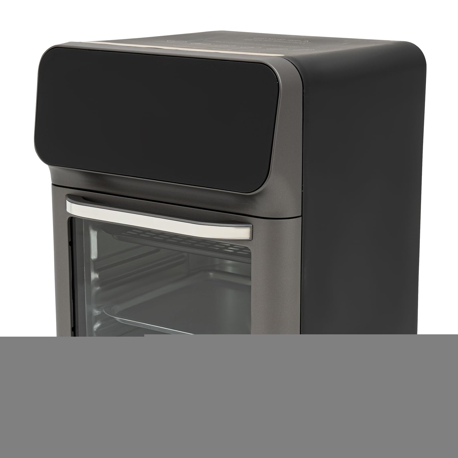 Mini piekarnik 13 l, frytkownica na gorące powietrze, wielofunkcyjna, 1350 W, ekran dotykowy, 220-240 V, 50 Hz, z 2 blachami do pieczenia i 1 rękawicą do piekarnika, czarna