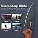 SENCUT Mims Pocket Knife for Men, Camping Folding Knife with Guibourtia Wood Handle, 3.48'' Blade EDC Flipper Knives for Outdoor Hunting and Gifts S21013-4