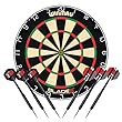 WINMAU Blade 6 Professionelle Bristle Klassische Dartscheibe with Darts Set (2 Sätze Darts)
