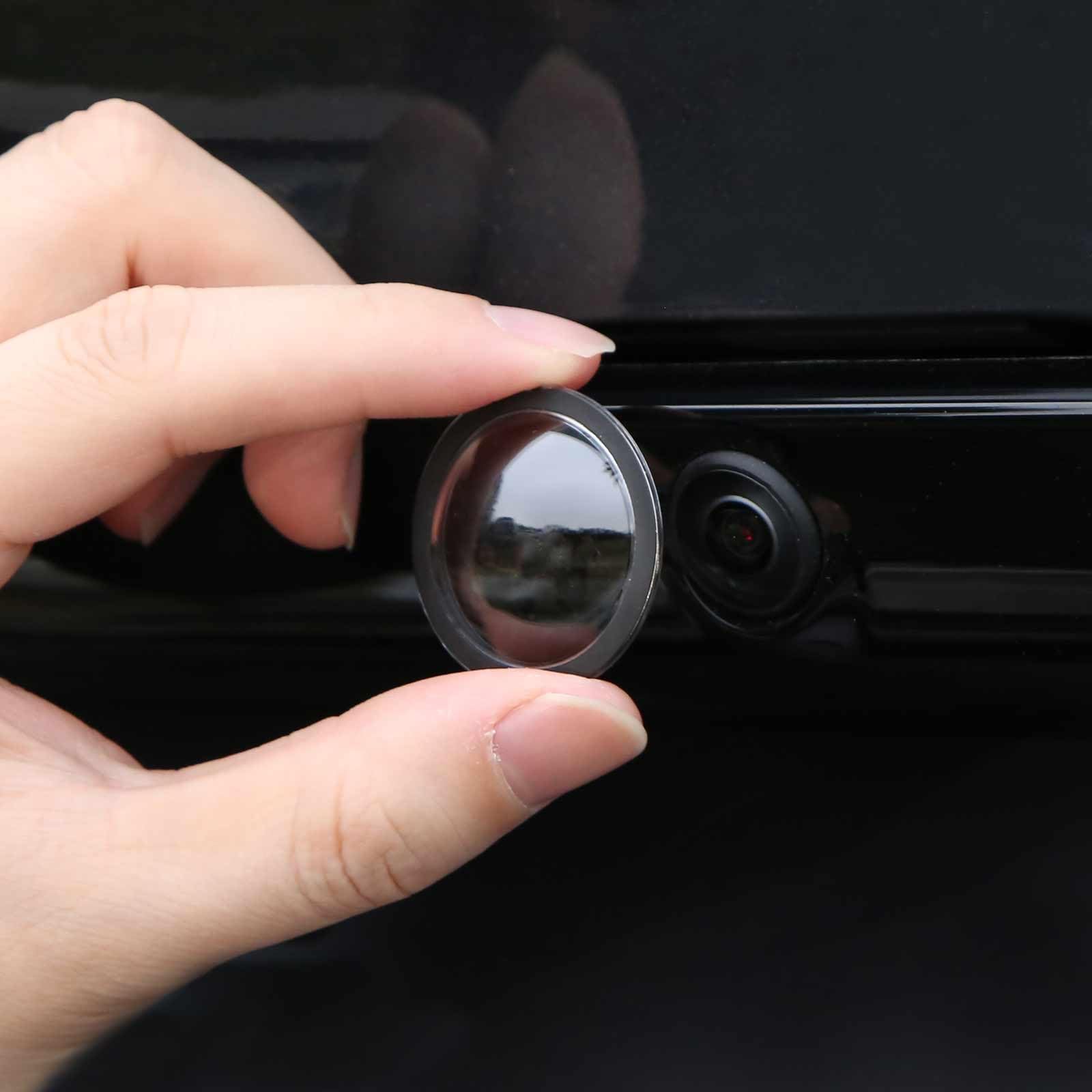 Protection d'Objectif en Duo pour Tesla Model Y Juniper/Modèle YL 2025-2026, Compatible avec Caméra Avant et Arrière, Étui de Protection pour Caméra X3