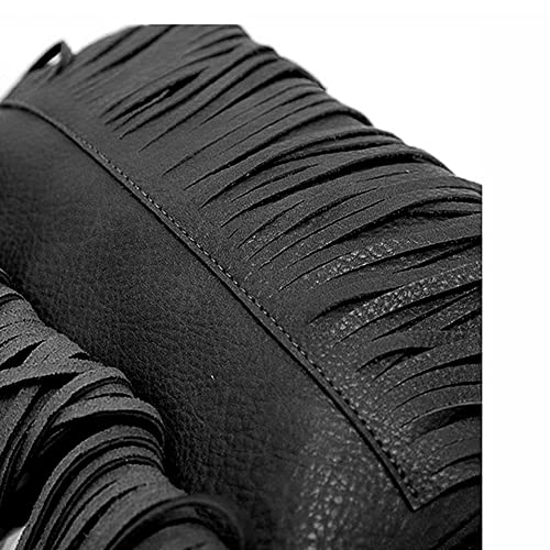 Stylish Fringe Crossbody Bag Bohemian Sling Bag Brown Lightweight Purse Hippie Small Shoulder bagTassel Leather3