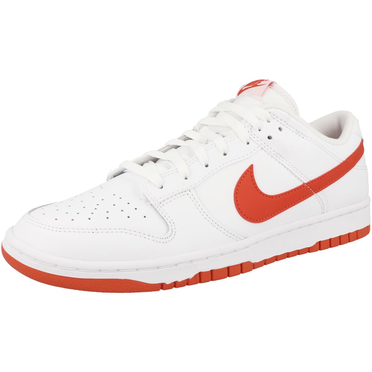 Nike Wmns Air Jordan 1 Mid - Tenis de Baloncesto para Mujer, Blanco Picante Rojo, 44.5 EU