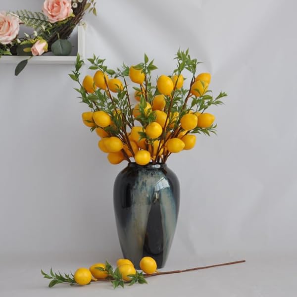 Lifelike Lemon Branches for Summer Styling