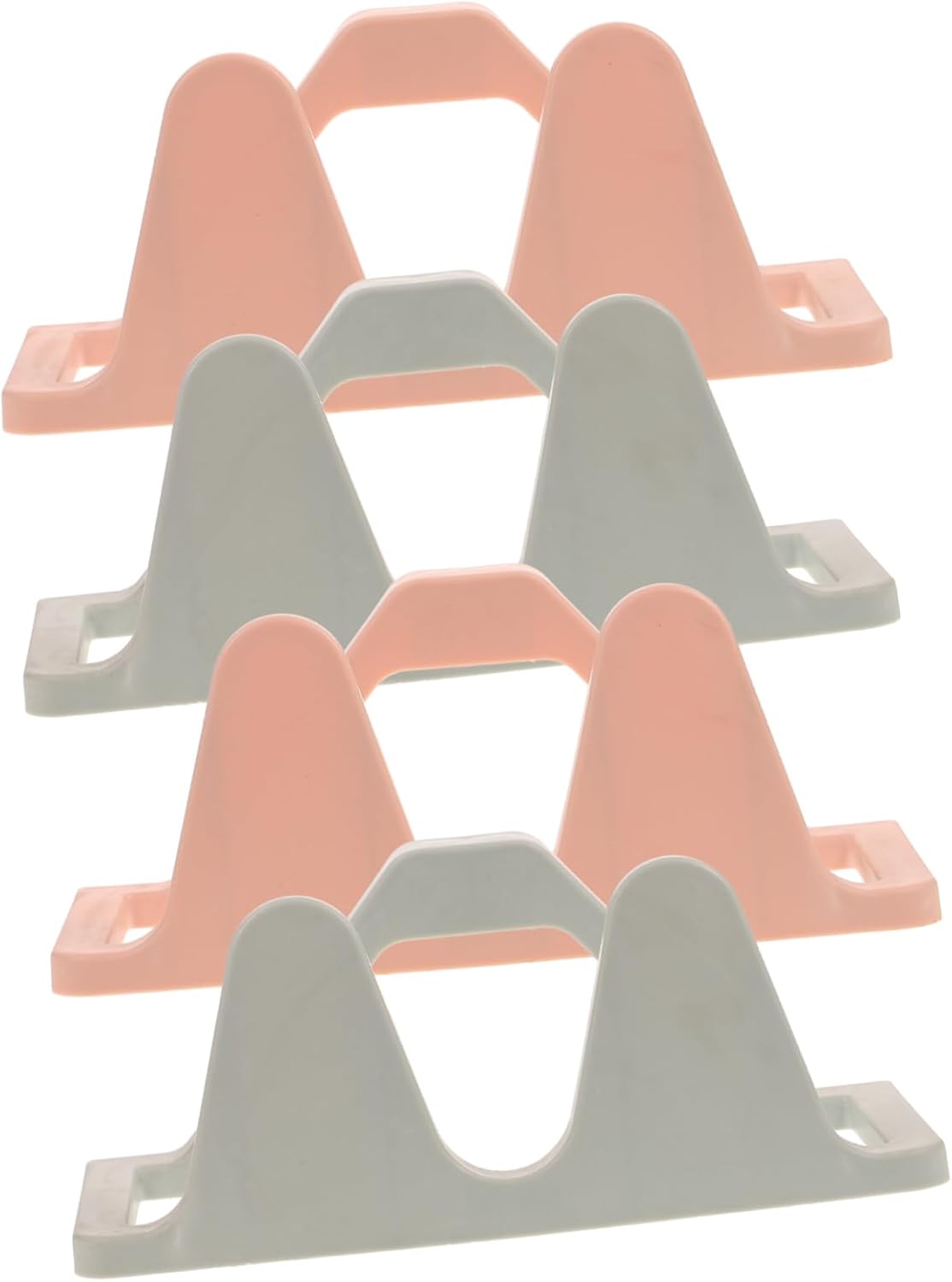 PRETYZOOM 1 Set 4pcs Wall Mounted Slipper Rack Shoes