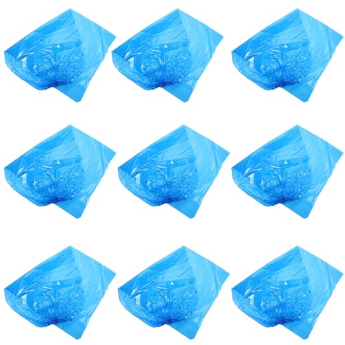 50 cubiertas desechables impermeables para zapatos de tubo alto de 70 cm, 50 piezas, plásticos gruesos para protección al aire libre miniatura 1