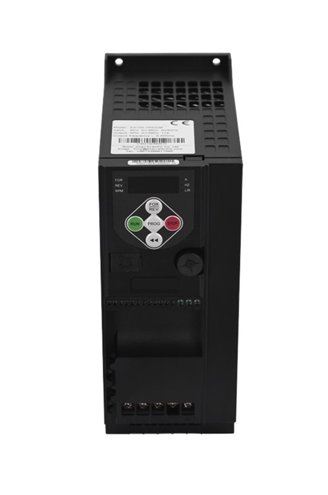 Onduleur VFD 220V 380V contrôle précis de fréquence pour moteur synchrone 1.5KW