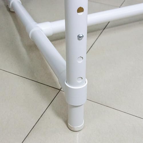 BEN YEDD Quilter\'s Floor Frame Large Embroidery Frame workbenches Patchwork Embroidery Cross Stitch Support Brackets PVC Pipe Racks