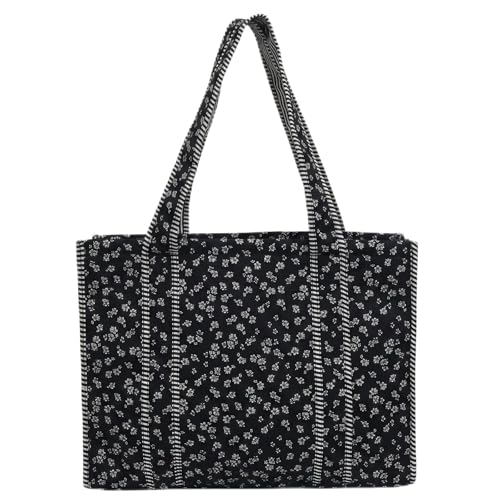 Sac à main de rangement grand volume résistant pour femme active en toile