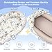 Baby Lounger, Portable Baby Lounger for Newborn 0–24 Months, Infant Nest for Travel, Floor Time, and Crib Use, Baby Essentials for Home (Hoot)