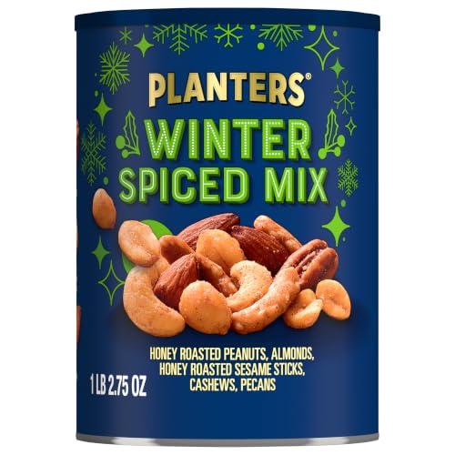 PLANTERS Winter Spiced Trail Mix, Snacks for Adults, 1 Lb 2.75 Oz