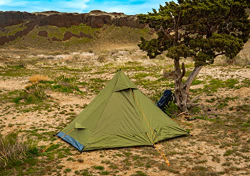 River Country Products Trekker Tent 1.0, Ultralight Backpacking Tent - Green