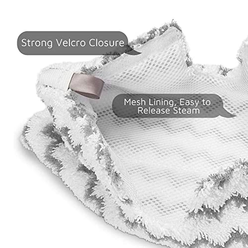 Flammi Steam Scrub Mop Pad Heavy Duty Fit Shark Steam Pocket Mop S3501 S3601 S2901 S2902 S3550 S3801 S3901 Se450 S3601D S3901D For All Hard Floors #TOP2