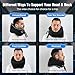 Neck Pillow for Traveling, Travel Neck Pillow for Airplane Memory Foam Travel Pillow for Flight Headrest Sleep with 360° Support Portable, Travel Essentials Birthday Gifts for Women Men Mom Dad