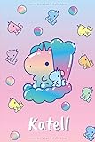 katello api  Katell: Mon Cahier - Licorne Journal Cadeau De Nom Pour L\'anniversaire Personnalisé Pour Les Filles Et Les Enfants