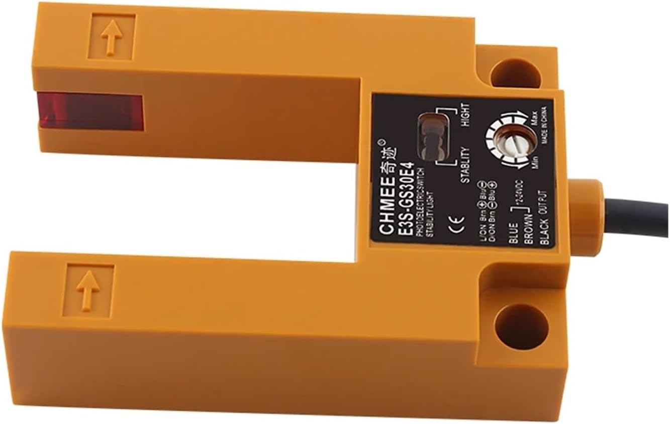 Infrared photoelectric Sensor U-Shaped Elevator Liquid Level Sensor E3S-GS30E4 3-Wire NPN NO Proximity Switch