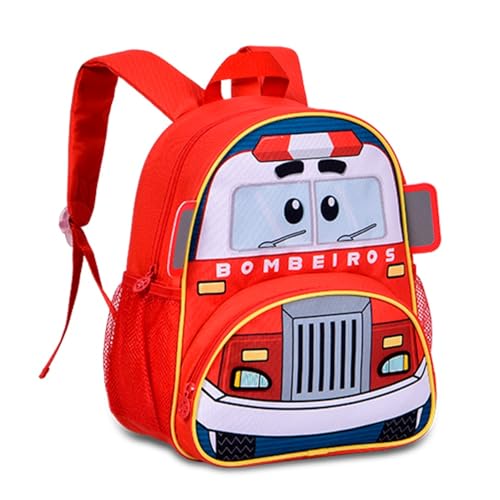 Mochila Costas Clio Pets '13'' Bombeiros - Clio Style