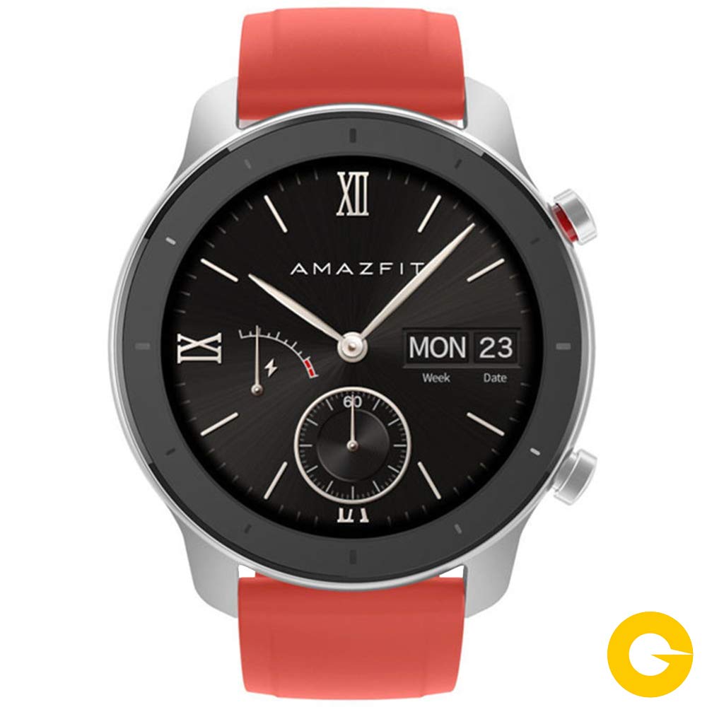 Amazfit GTR 42 mm - Smartwatch Coral Red : Amazon.de: Electronics