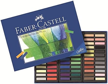 Faber Castell - Juego de 72 pasteles de media barra
