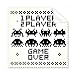 Players Game Over Little Monster Pixel Cleaning Cloth Phone Screen Glasses Cleaner 5pcs